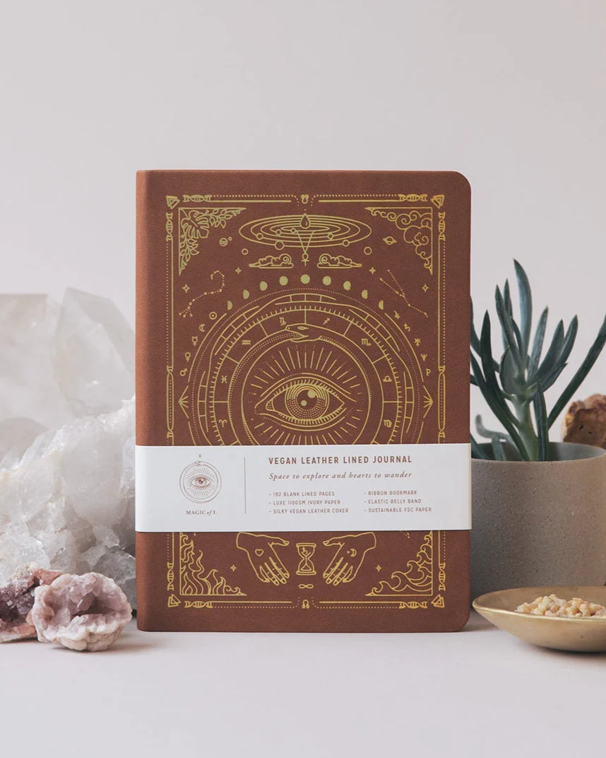 Magic of I Origins Vegan Leather Journal - Lined - Image 14