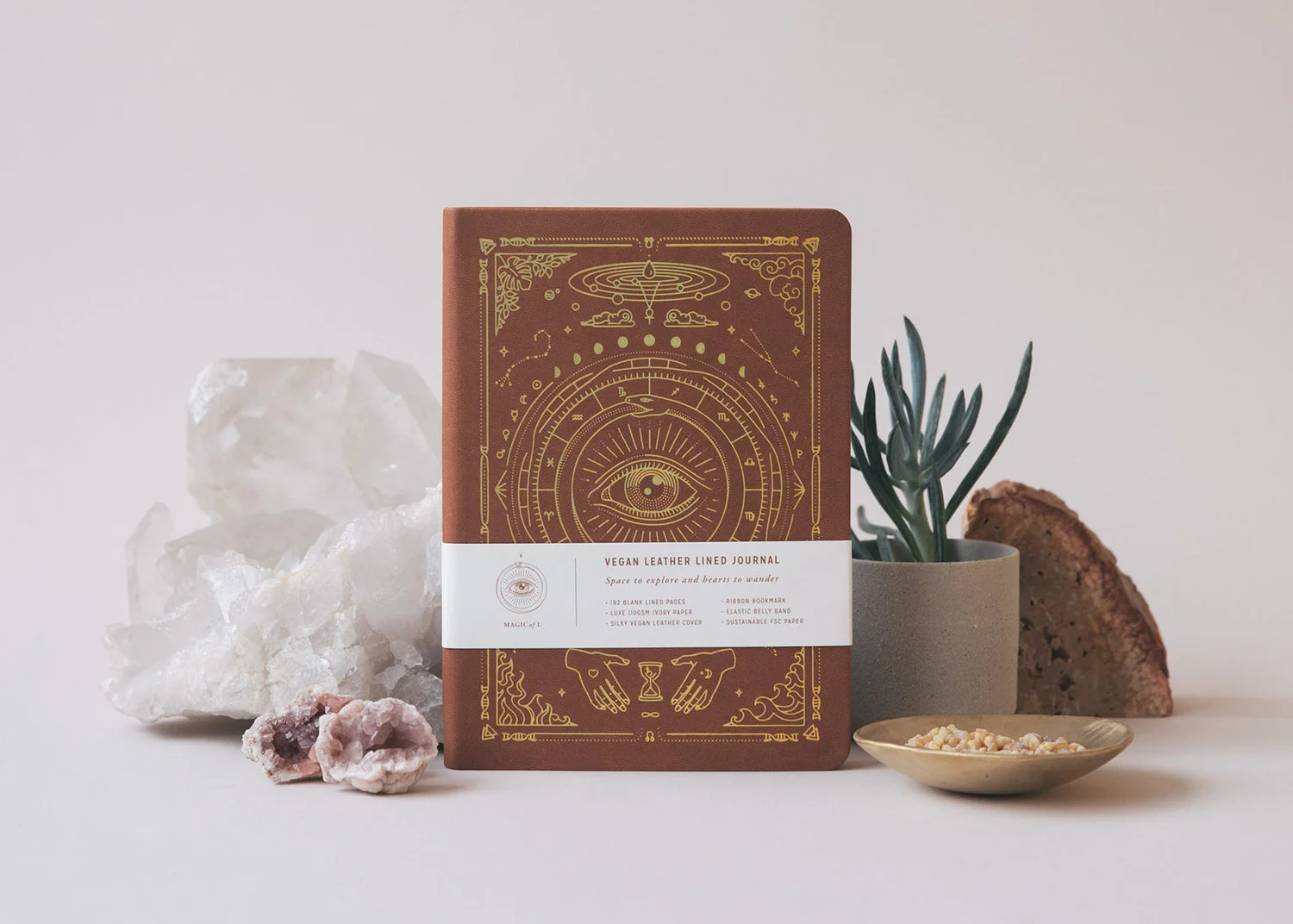 Magic of I Origins Vegan Leather Journal - Lined - Image 18