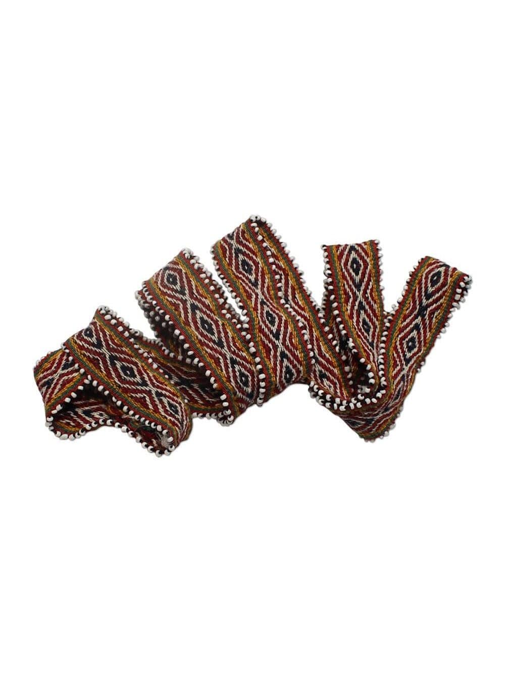 Watana Tie w/Beaded Trim - Image 11