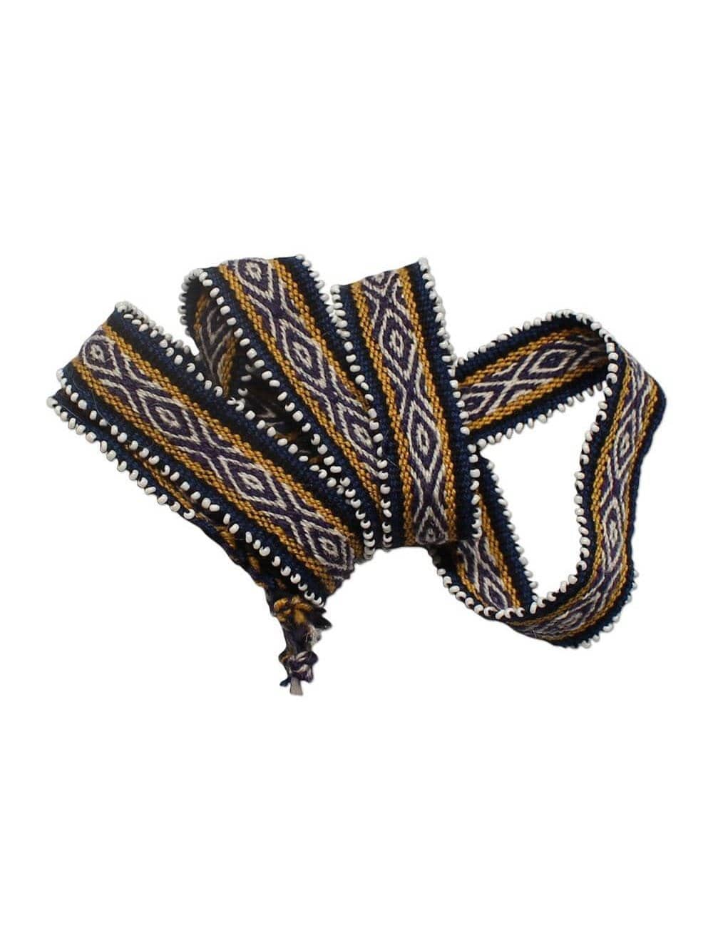 Watana Tie w/Beaded Trim - Image 12