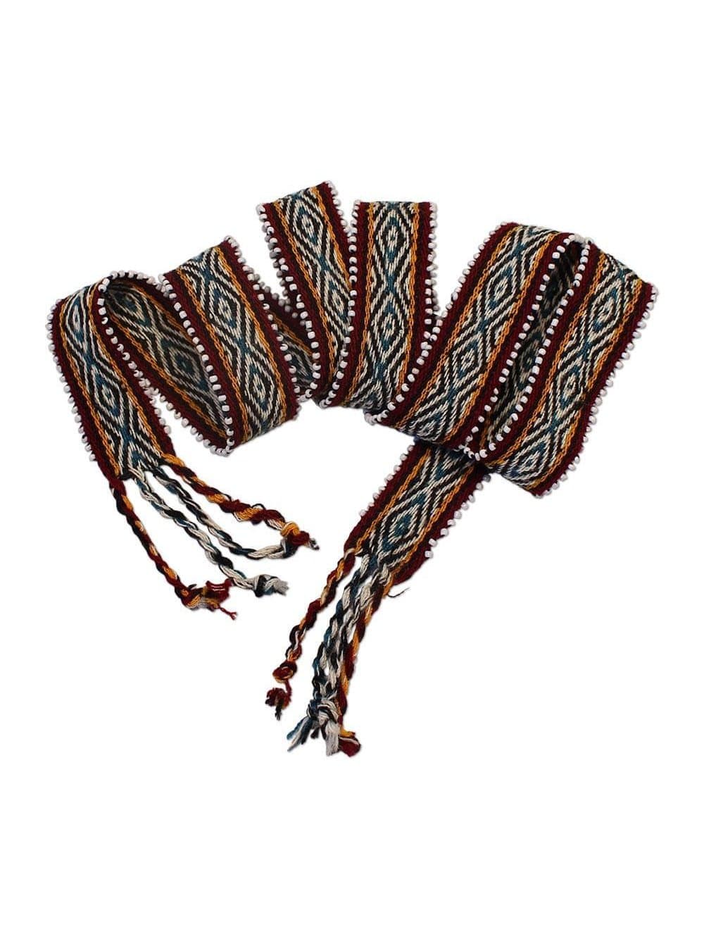 Watana Tie w/Beaded Trim - Image 13