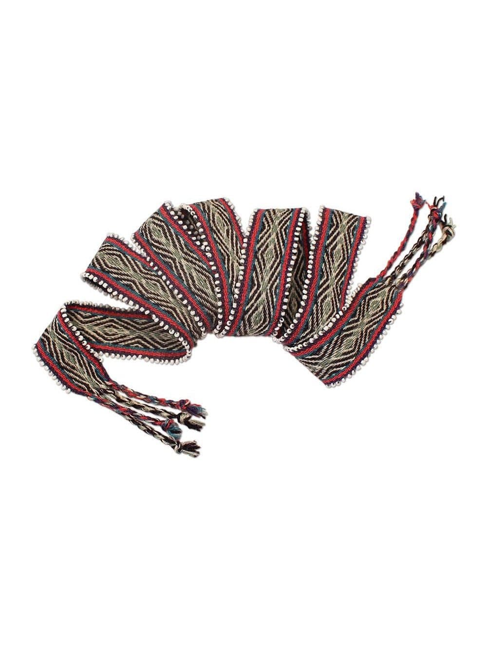 Watana Tie w/Beaded Trim - Image 16