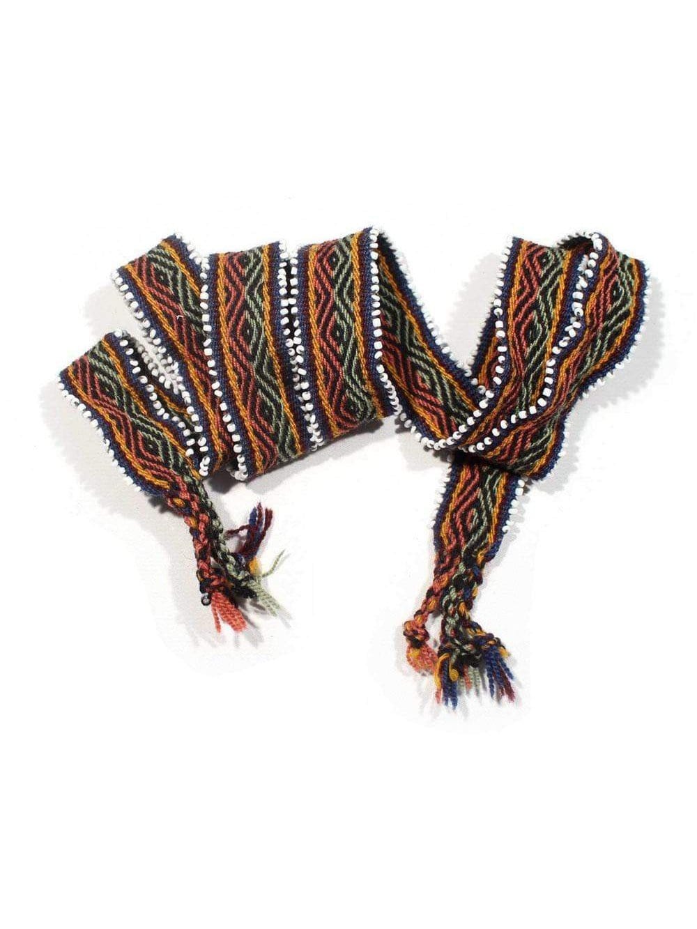 Watana Tie w/Beaded Trim - Image 3