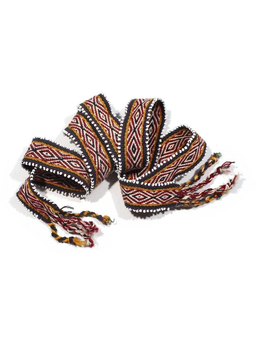 Watana Tie w/Beaded Trim - Image 6