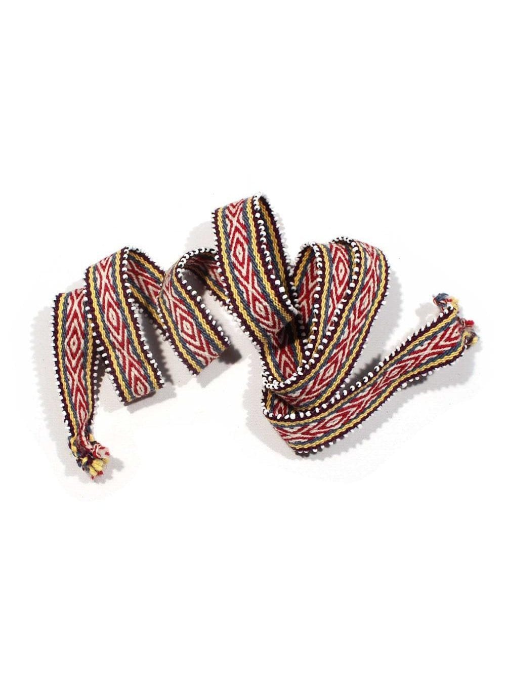 Watana Tie w/Beaded Trim - Image 7
