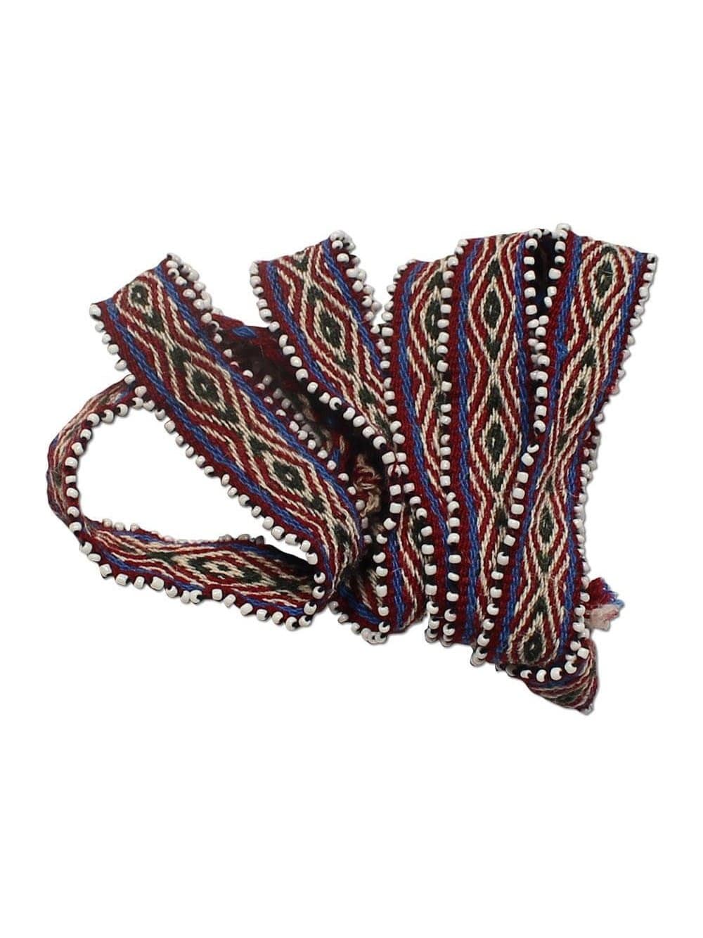 Watana Tie w/Beaded Trim - Image 9