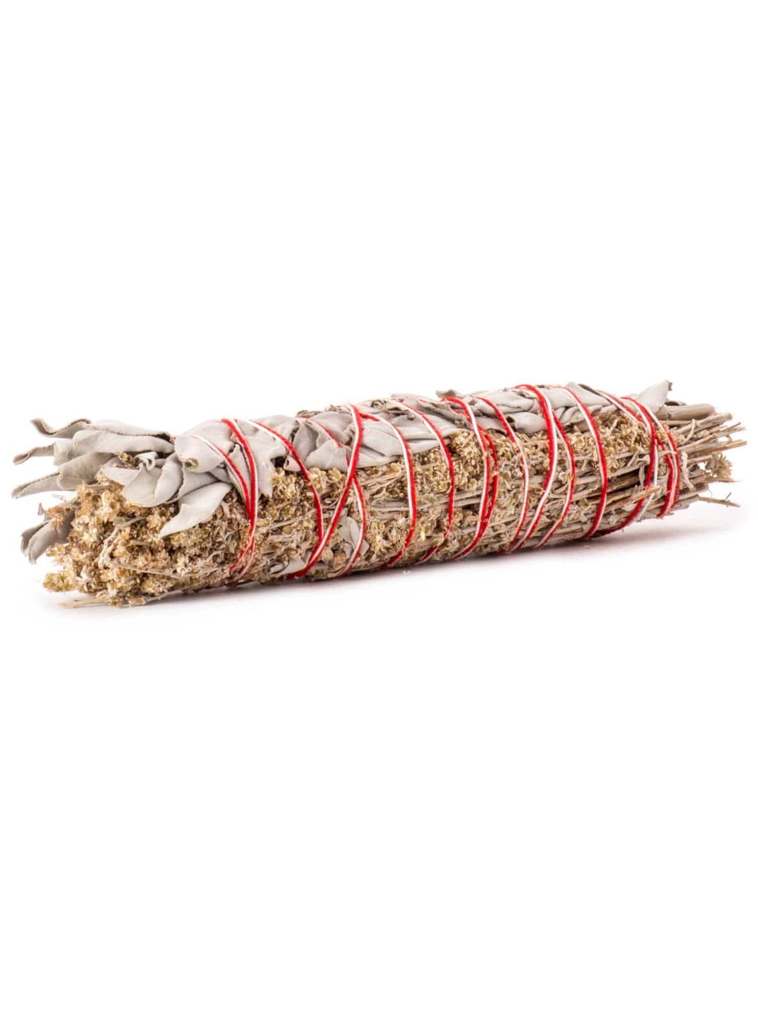 White & Blue Sage Large Smudge Sticks 8-9 in. - Image 2