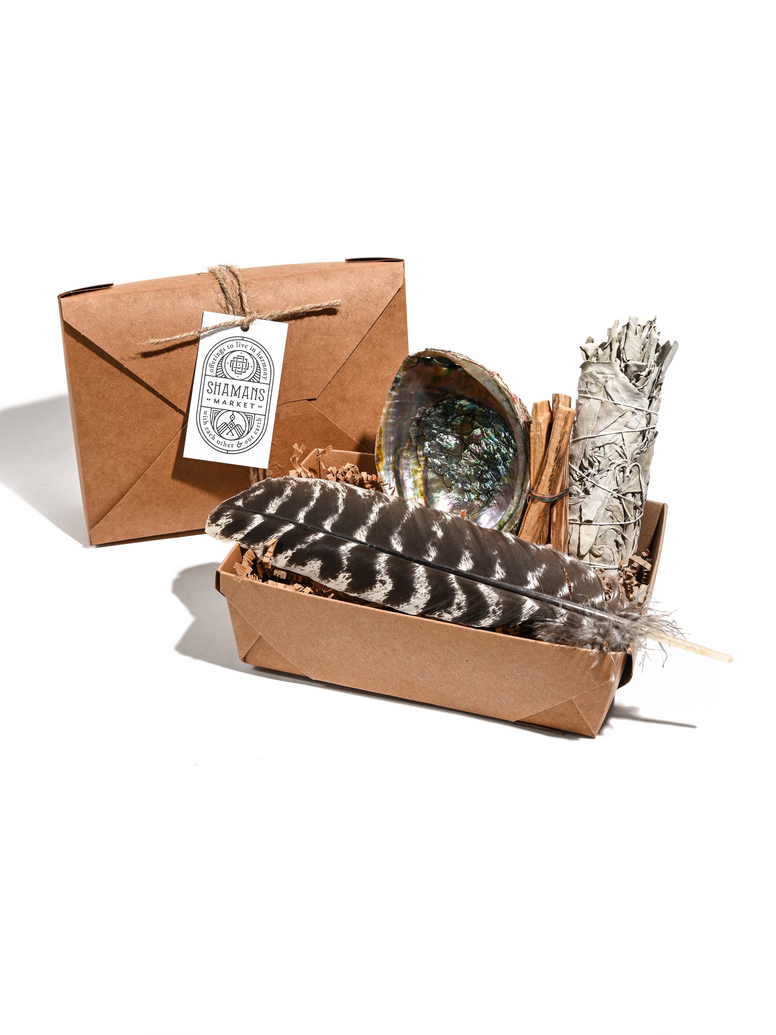 White Sage & Palo Santo Smudging Kit - Image 3