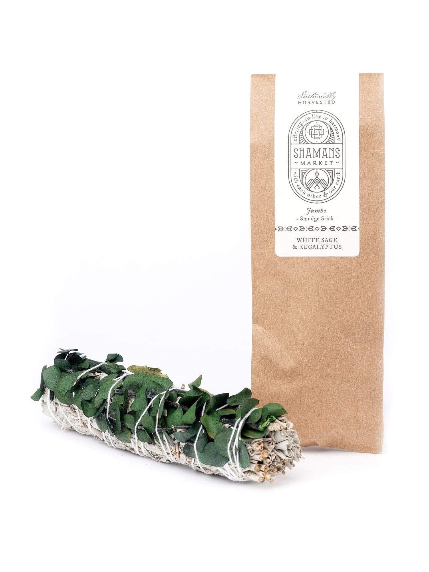 White Sage & Eucalyptus Smudge Stick - Image 4