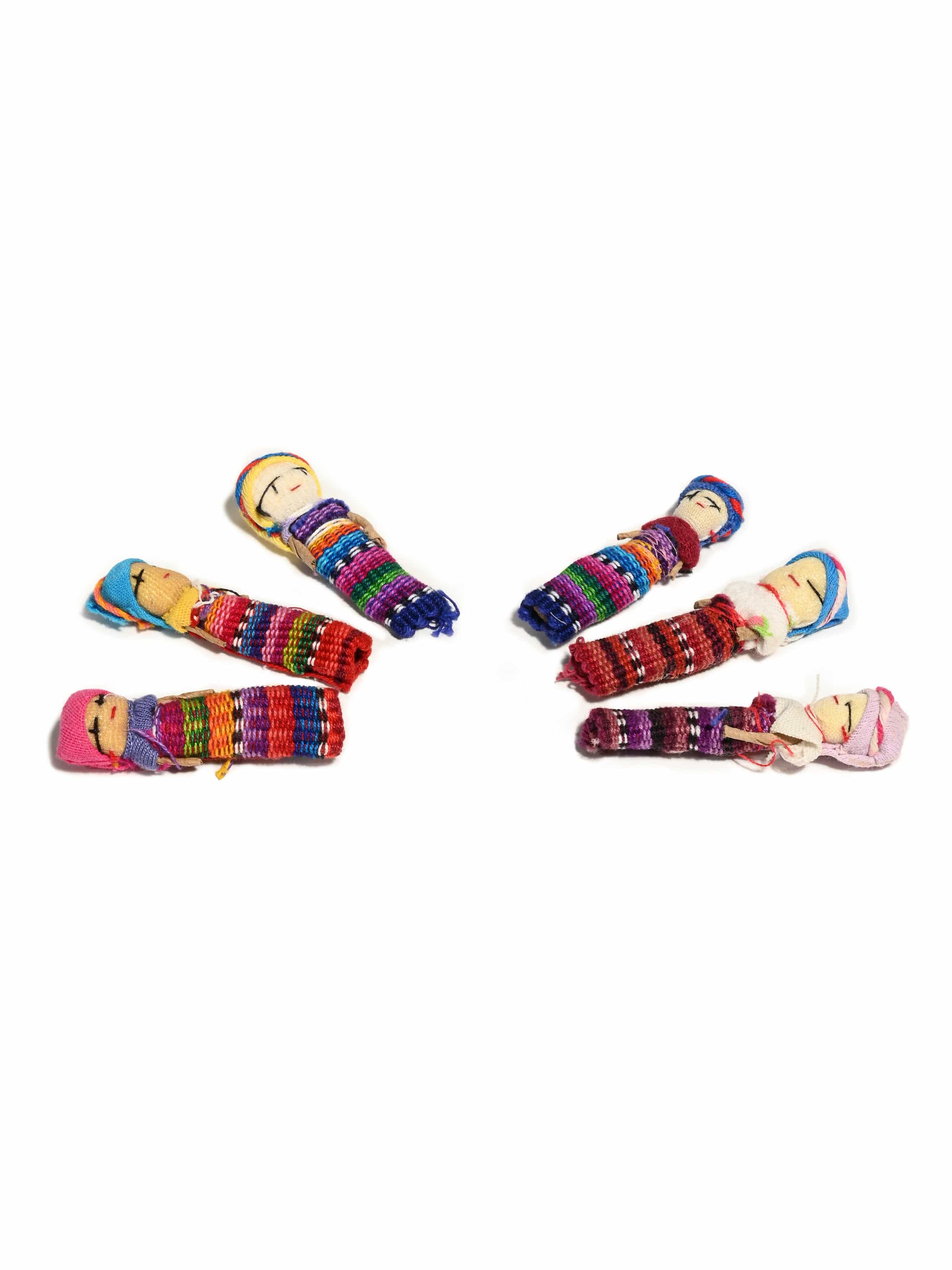 Worry Dolls 2 Inch w/Pouch - Image 3